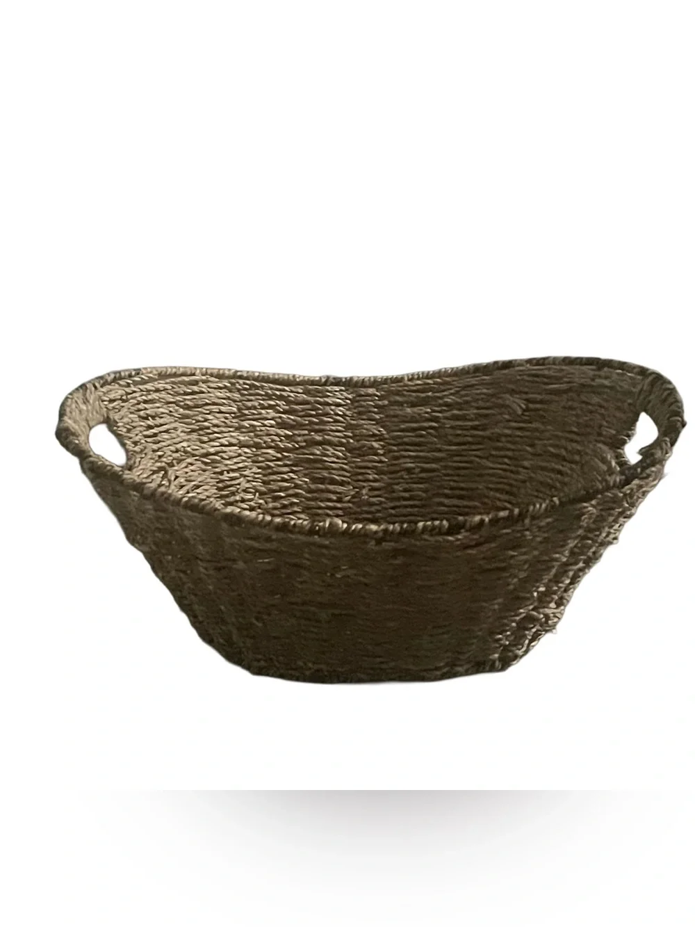 Natural Seagrass Storage Oval Basket